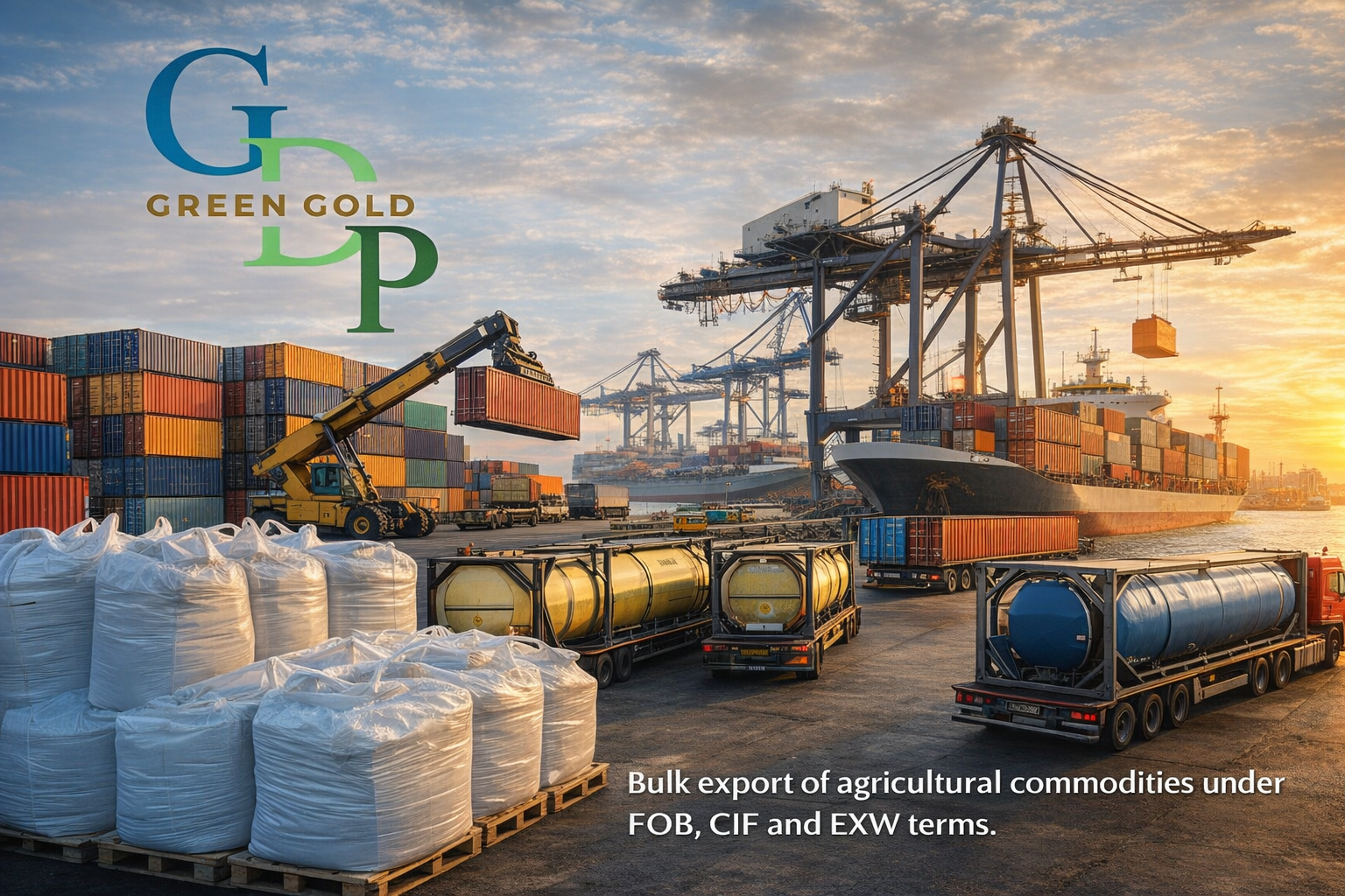 bulk grains supplier corn export Europe