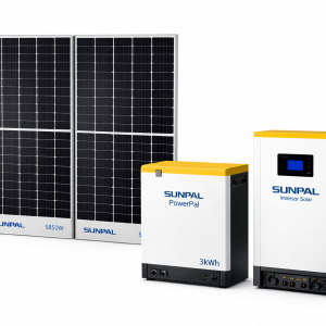 kit solar SUNPAL 3kW off grid exportación