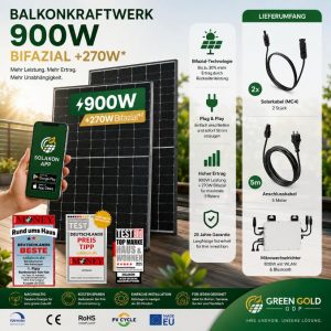 onLite 900W Balkonkraftwerk Deutschland