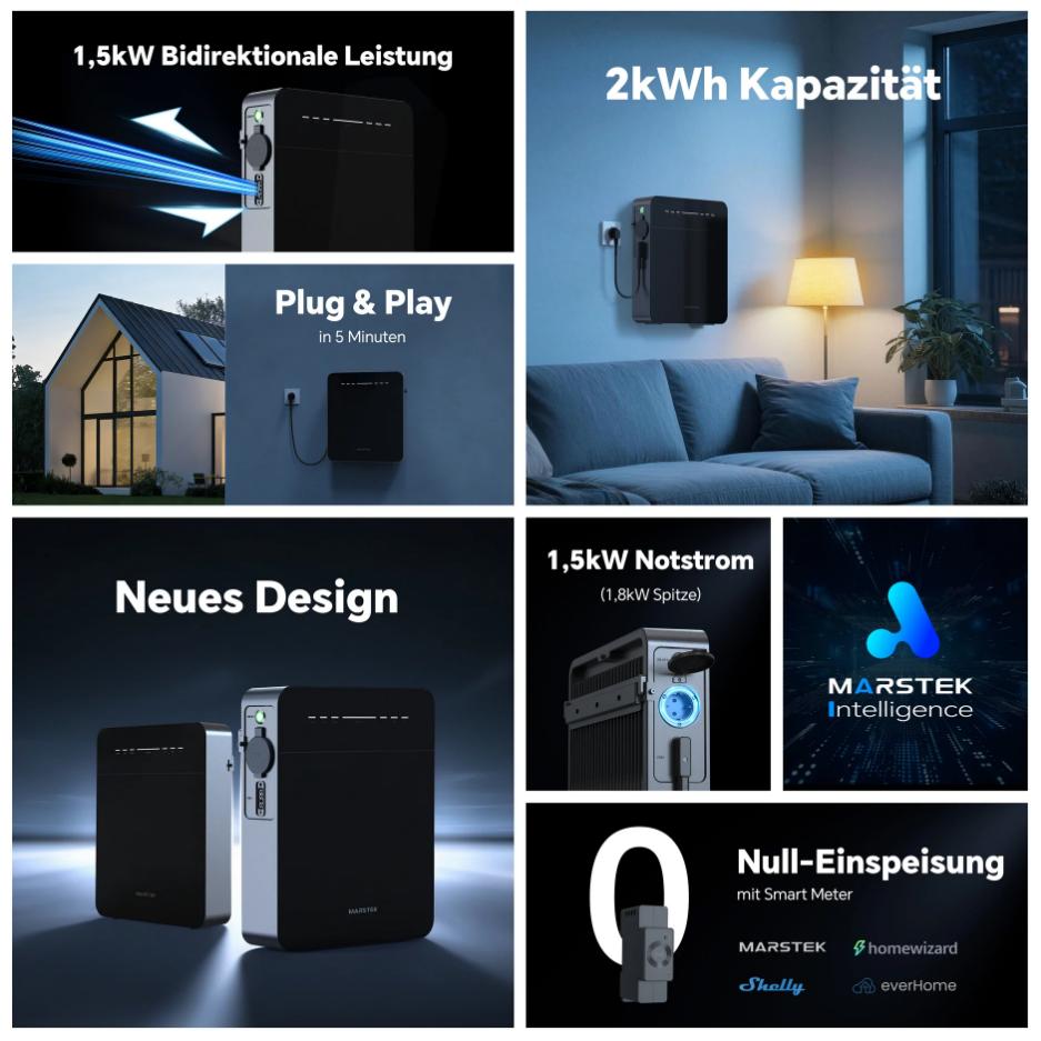 MARSTEK VENUS E Mini 10 » Suministro de sistemas solares y soluciones energéticas para empresas | Exportación internacional Suministro de sistemas solares y soluciones energéticas para empresas | Exportación internacional https://www.greengoldgdp.com/producto/marstek-venus-e-mini/ Green Gold GDP MARSTEK VENUS E Mini con batería LiFePO4 de 2 kWh, instalación Plug & Play, potencia bidireccional de 1,5 kW y gestión inteligente de energía solar.