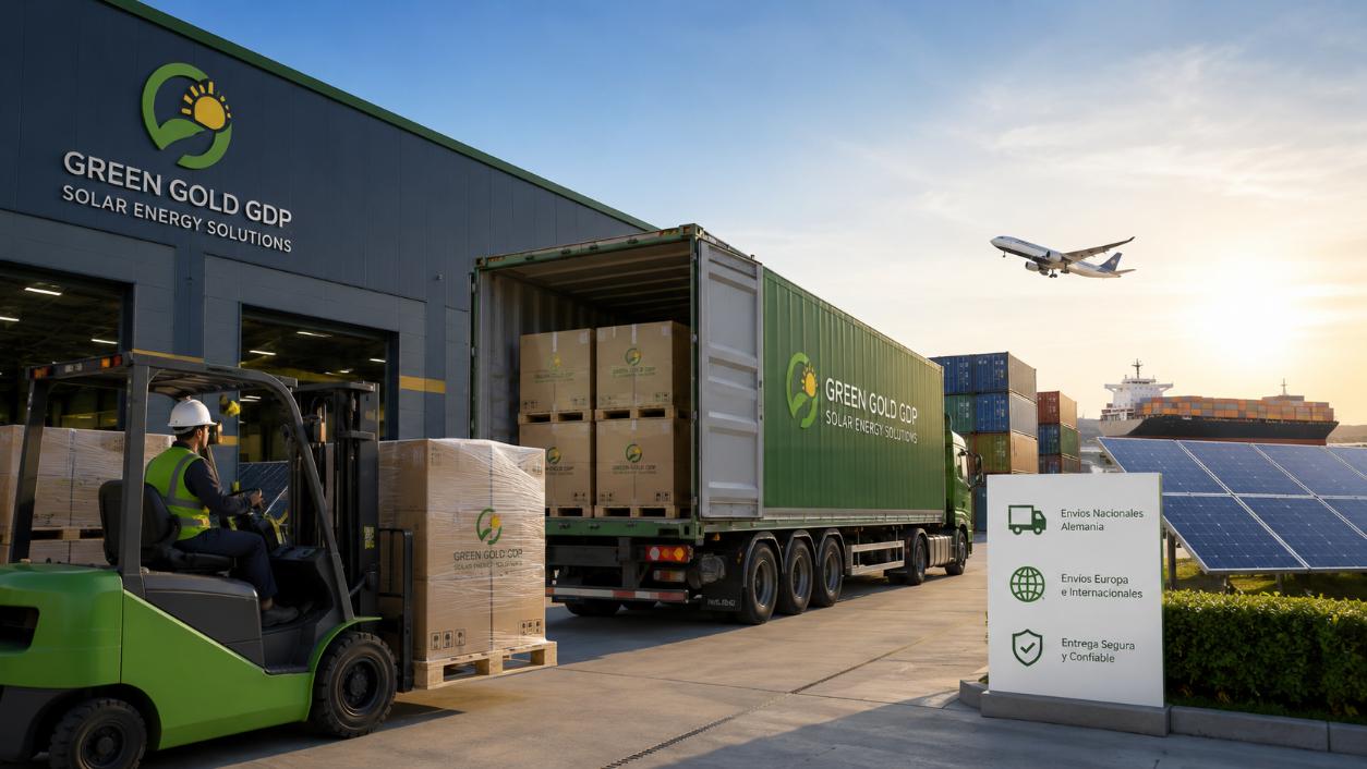 Información de envío 1 » Suministro de sistemas solares y soluciones energéticas para empresas | Exportación internacional Suministro de sistemas solares y soluciones energéticas para empresas | Exportación internacional https://www.greengoldgdp.com/informacion-de-envio/ Green Gold GDP Información de envío Green Gold GDP