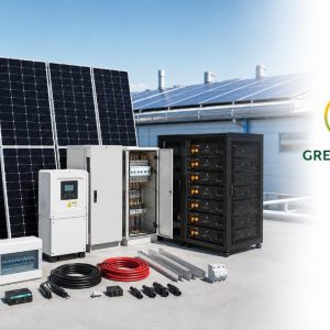 SISTEMA INDUSTRIAL 30 kW Green Gold GDP sistema solar para empresas, almacenes, talleres, comercios e industrias.