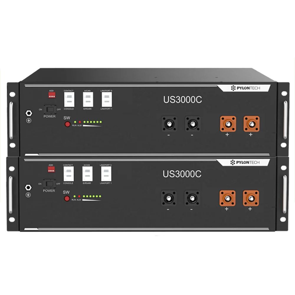 GGDP VICTRON 5K BASIC | Sistema Solar Híbrido 5 kVA LiFePO₄ 2 » Suministro de sistemas solares y soluciones energéticas para empresas | Exportación internacional Suministro de sistemas solares y soluciones energéticas para empresas | Exportación internacional https://www.greengoldgdp.com/producto/sistema-solar-hibrido-5-kva-victron/ Green Gold GDP Dos baterías Pylontech US3000C LiFePO4 de 7 kWh para sistema solar Victron Energy de 48 V.