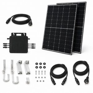 Sistema Solar de Balc&oacute;n 1880W Offgridtec con paneles solares y microinversor