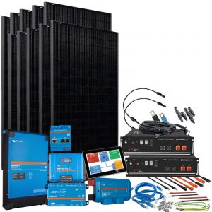 GG-BUS 4000 STANDARD sistema Victron 4 kW con batería Pytes 5,12 kWh con medidor Victron