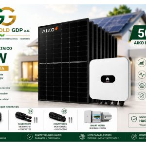 Kit Fotovoltaico 5 kWp AIKO Huawei